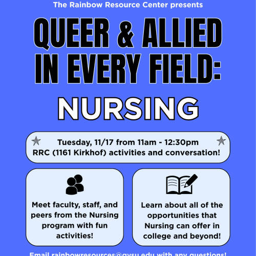 QAF in Nursing, 11/17 from 11am-12:30pm